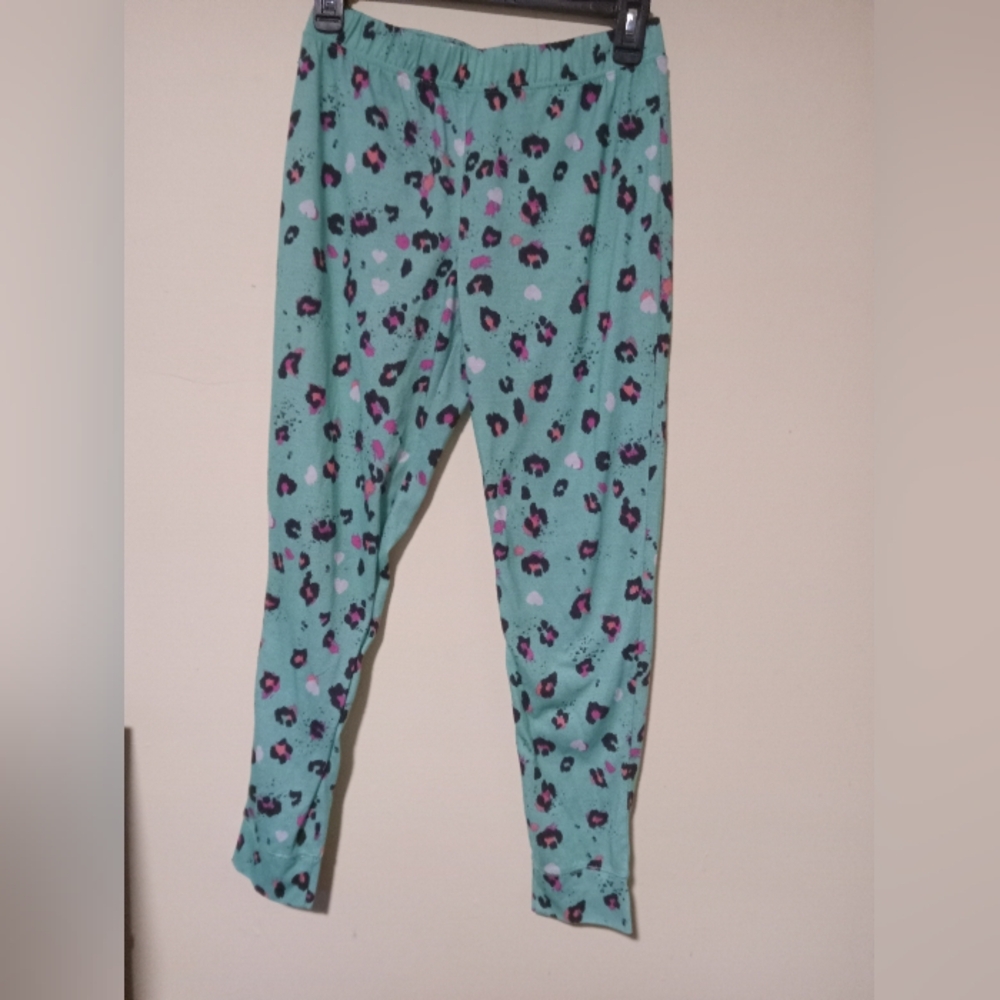 Leopard print pj's pants